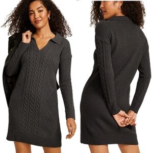 Johnny Collar Sweater Dress